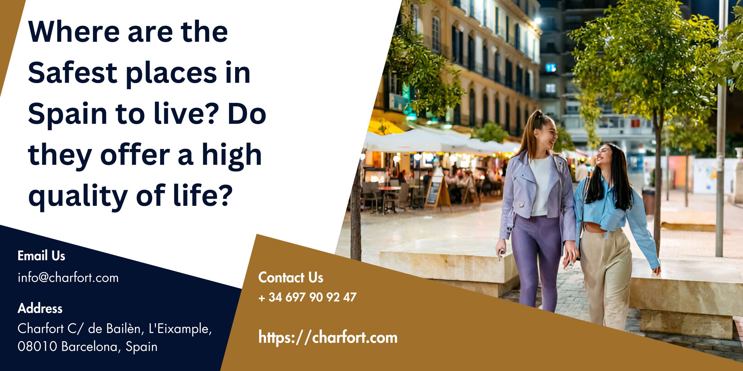 Read more about the article Where are the Safest places in Spain to live? Do they offer a high quality of life?