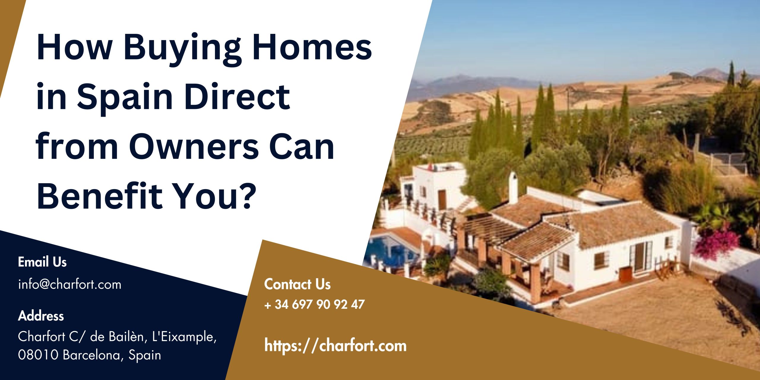 How Buying Homes in Spain Direct from Owners Can Benefit You?