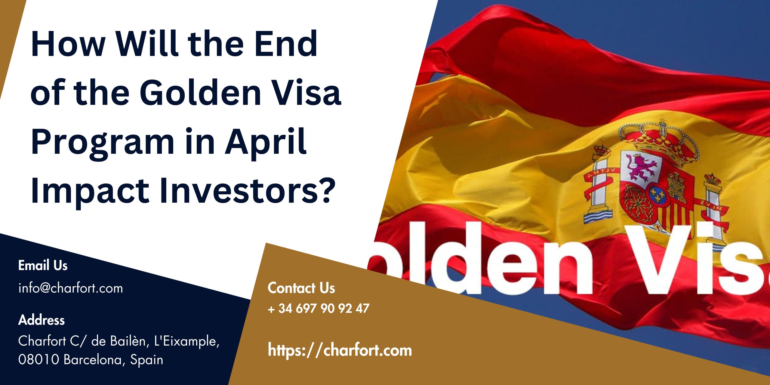 How Will the End of Golden Visa Program in April Impact Investors?