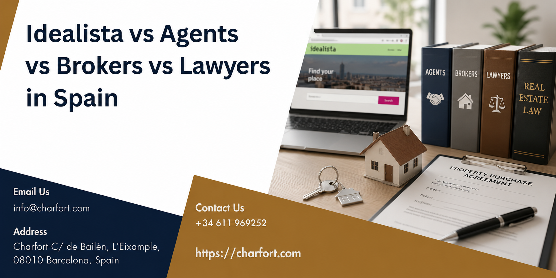 Idealista vs Agents vs Brokers vs Lawyers in Spain