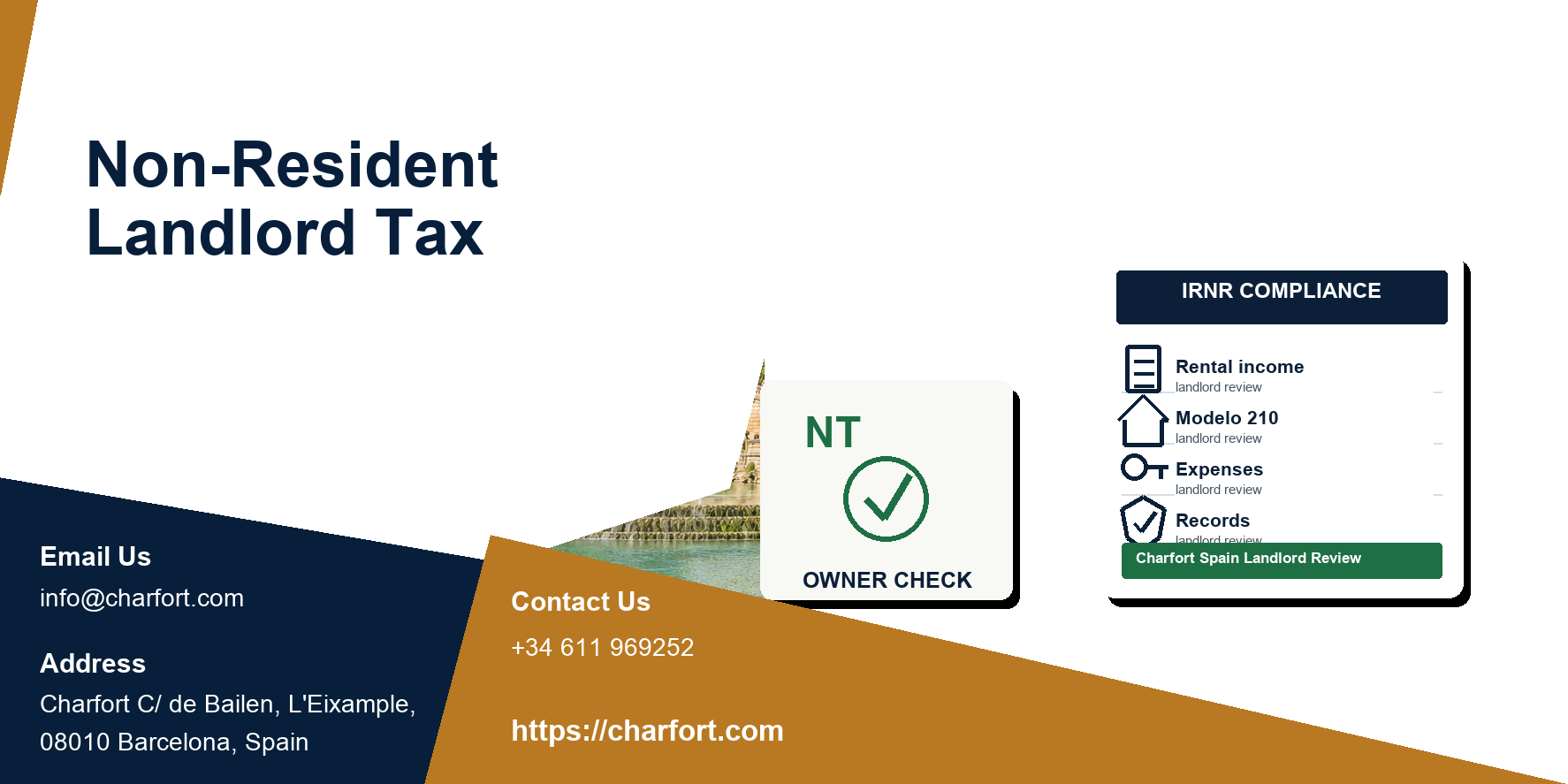 Non-resident landlord tax obligations in Spain