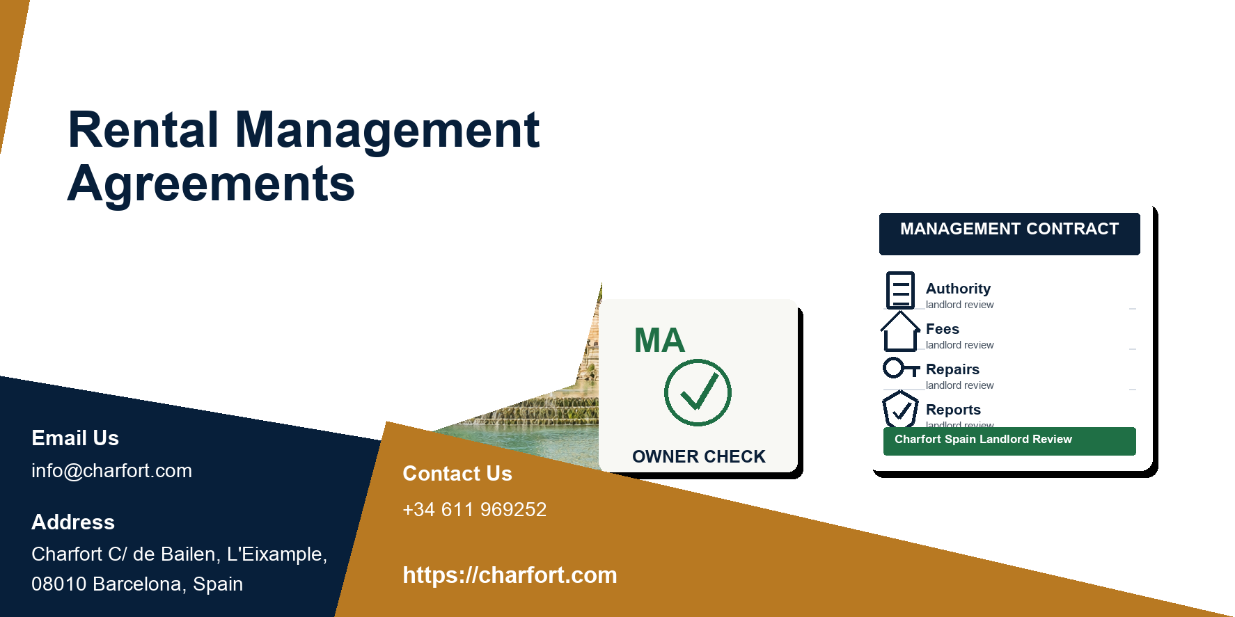 Rental property management agreements in Spain
