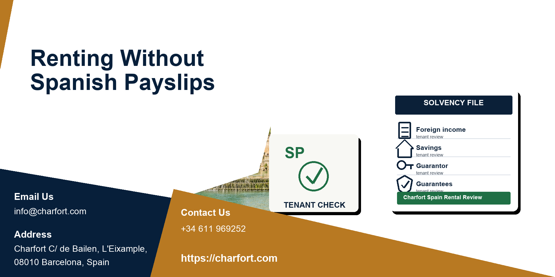 How to rent in Spain without Spanish payslips