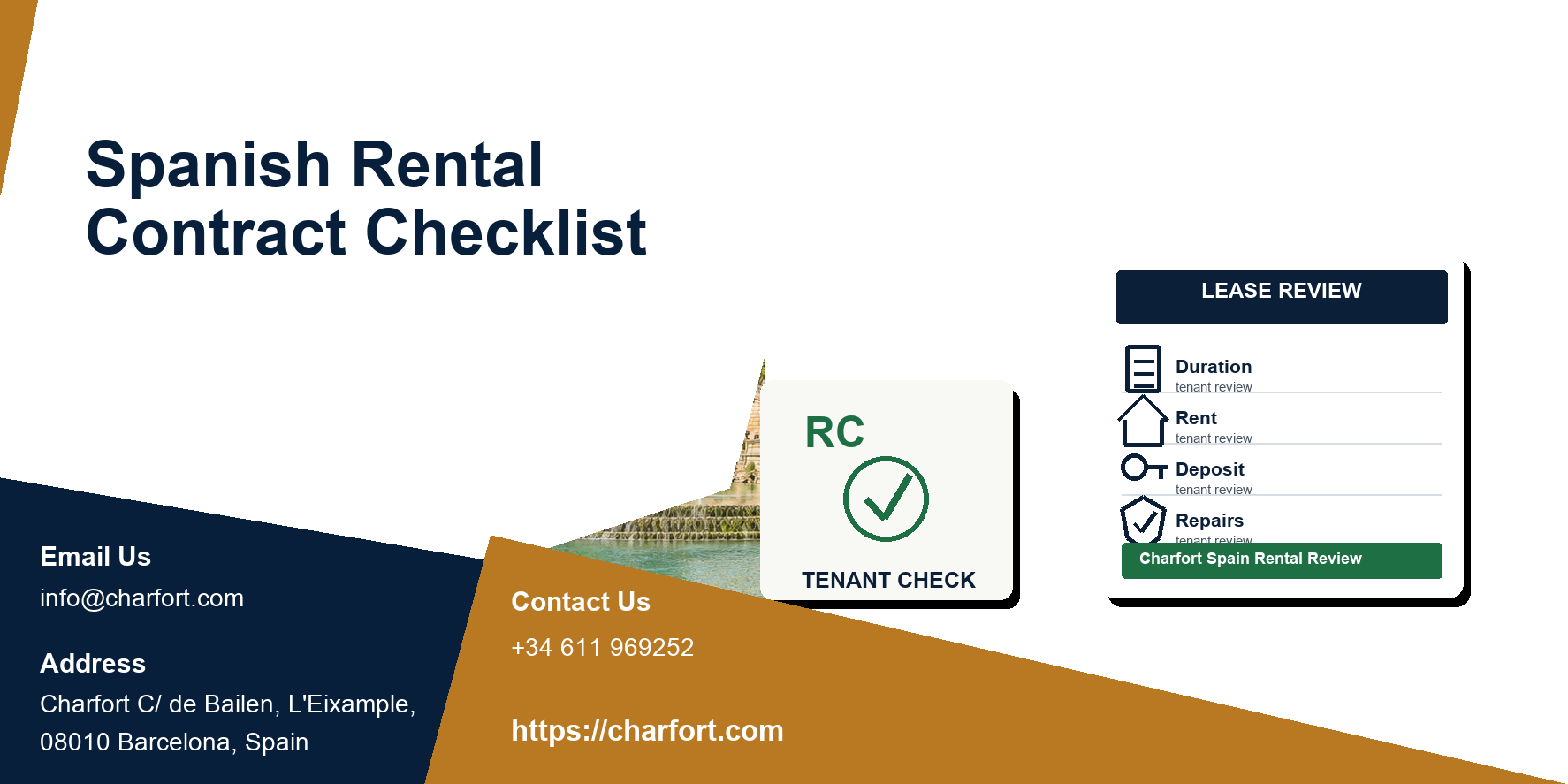 Spanish rental contract checklist for foreign tenants