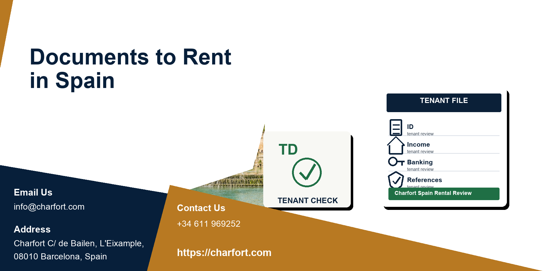 Documents foreign tenants need to rent property in Spain
