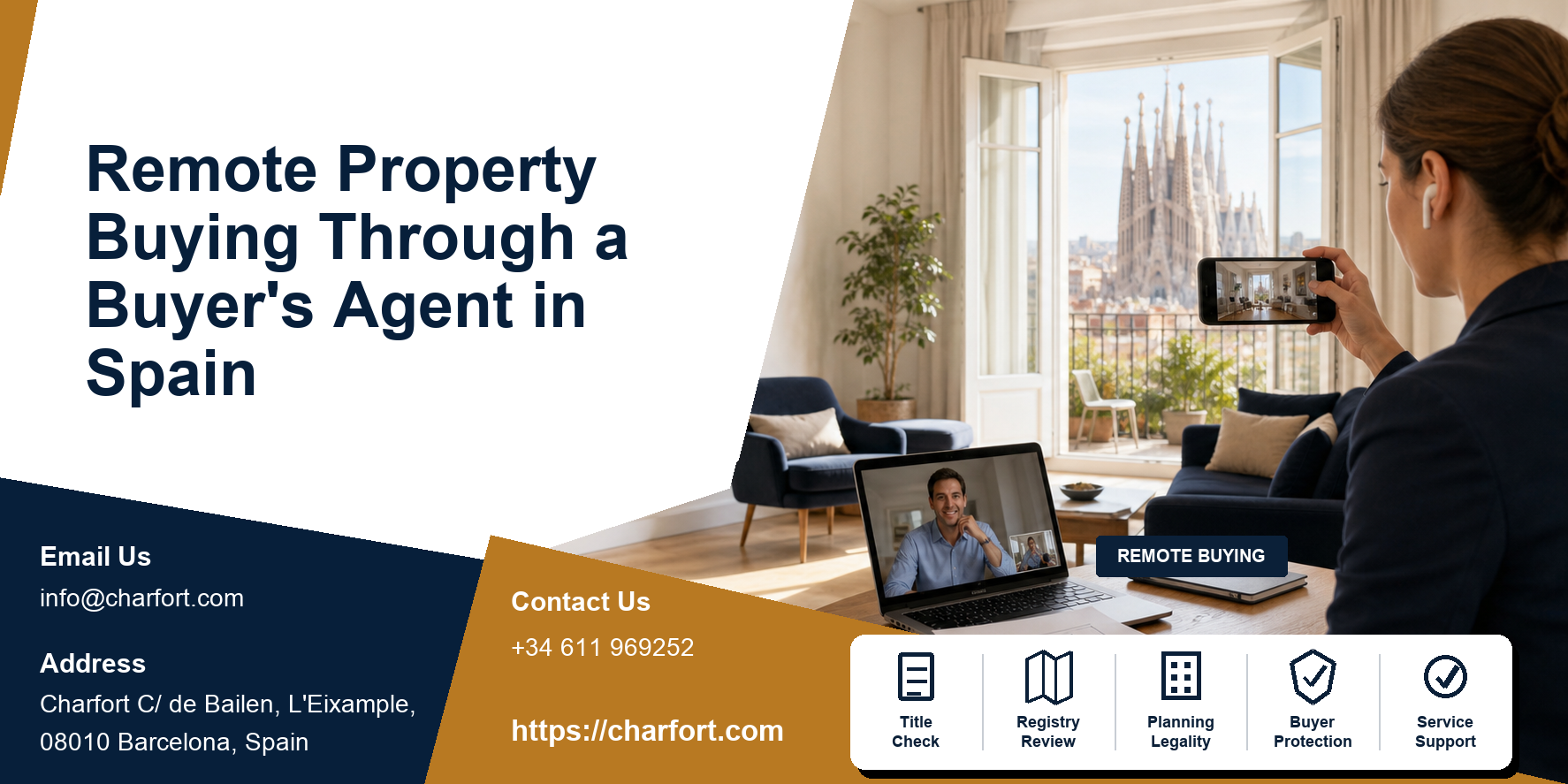 Remote property buying in Spain through a buyer's agent